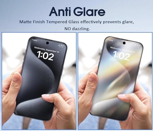 Image of FAD-E Matte Tempered Glass Screen Protector Guard for Poco C85 5G / Redmi 15C 5G (6.9 inch), Matte Finish