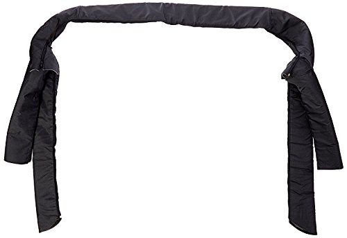 Rugged Ridge | Roll Bar Cover Kit, Full, Black Denim | 13610.15 | Fits 1978-1991 Jeep CJ & Wrangler YJ