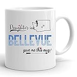 Mothers Day Gifts Mug from Daughter in Bellevue Washington (WA) Gave Me This Mug Long Distance Mother And Daughter Mug Coffee Cup 11oz White