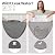 KylinLucky Outdoor Table Covers Fits up to 48L x 26Wx 13H inches, Outdoor Furniture Set Covers Waterproof for Coffee Table Covers Grey