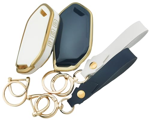 Porte-clés intelligents Kia coque TPU 5 boutons protection antichoc intégrale