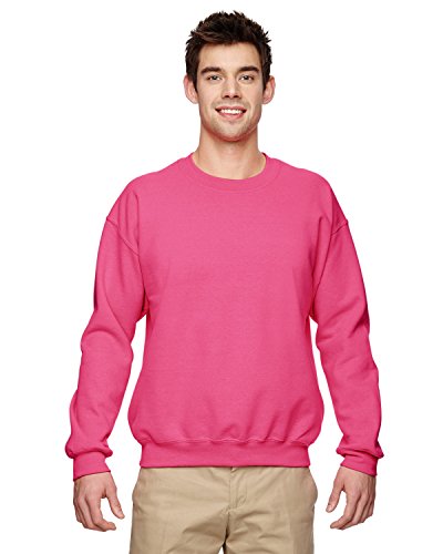 Image of Gildan Men's Cotton Spandex Polyester Blend Crew Neck Sweatshirt
