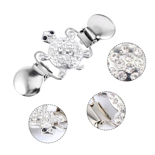 Pince de châle en strass haut de gamme ensemble de clips en alliage