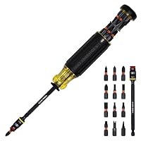 KLEIN TOOLS – Schraubendreher, 14-in-1 Verstellbarer Schraubendreher mit K