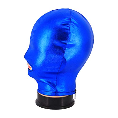 Image of Metallic Cycling Face Neck Mask Hat Ultra Balaclava Hood