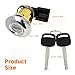 Kekadmai Fuel Door Lock Cylinder with 2 Keys Compatible with 1995-2004 Toyota Tacoma & 2000-2003 Toyota Tundra, Fuel Filler Lid Door Gas Lock Cylinder Replaces OEM # 69058-35140, 69058-29016