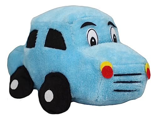 Image of Tickles Soft Stuffed Plush Car Toy for Kids Birthday Gifts, Room (Color: Blue Size: 26 cm)