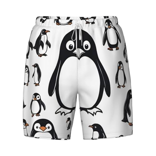Bañador de pingüinos de secado rápido para la playa 5