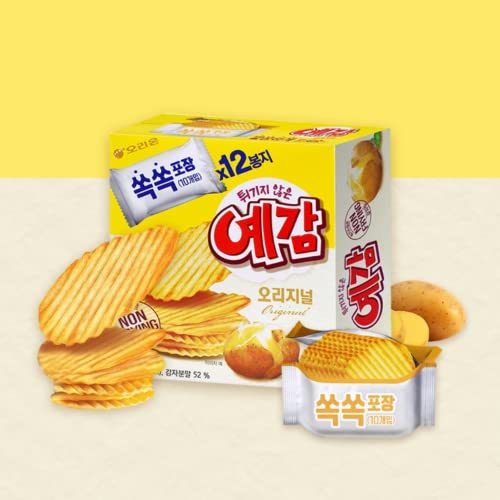 ORION Ye Gam Original 192g 1 Pack - Korean Baked Potato Chips (Non Fried) 예감