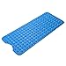 AmazerBath Bath Tub Mat, Larger Suction Cups Bath Mats with Strong Grip, Eco-Friendly TPE Material, Soft and Odorless, Machine Washable, Non-Slip Shower Mats for Bathroom, 39 x 16 Inches (Blue)