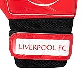 Liverpool FC Official Football Gift Boys Goalkeeper Goalie Gloves Red White - Image 4