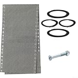 Photo Gallery desiumite set di copertura di ricambio per sedia reclinabile da esterno, con 4 corde a gravità e viti, kit di riparazione per sedie reclinabili in rete, 160 x 43 cm, per mobili da giardino e patio Photo Gallery desiumite set di copertura di ricambio per sedia reclinabile da esterno, con 4 corde a gravità e viti, kit di riparazione per sedie reclinabili in rete, 160 x 43 cm, per mobili da giardino e patio