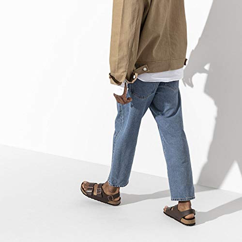 Image of Birkenstock Milano Men's Sandals, Brown, 41