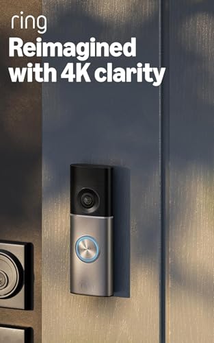 Ring Wired Video Doorbell Pro (newest gen) + Chime (3rd Gen) | Video Doorbell Camera with Retinal 4K, up to 10x Enhanced Zoom | Wide Field of View | 30-day free trial of Ring Subscription Plan - Image 3