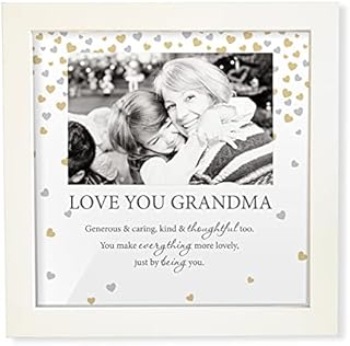 Grandma Picture Frame Photo Frame Birthday Mothers Day or Christmas Gift or Present a Thoughtful Meaningful Sentimental Keepsake for Grandma