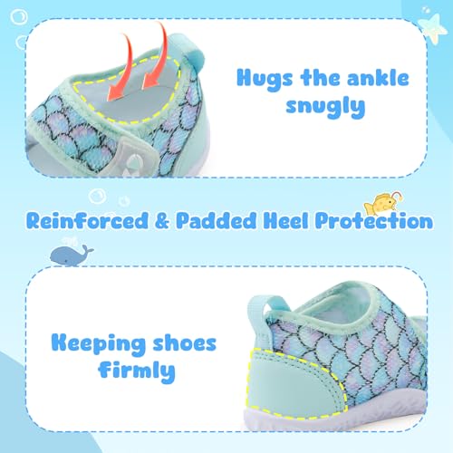 Image of Centipede Demon Toddler Water Shoes Boys Girls Swim Aqua Socks Barefoot Kids Water Sandals Quick Dry Breathable Lightweight for Beach Pool Waterpark
