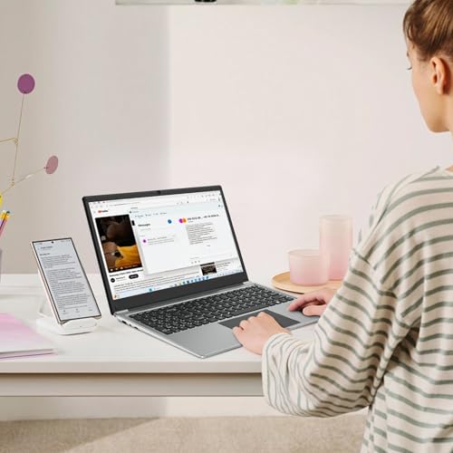 Image of 16 inch Laptop Computer,8GB RAM 256GB SSD Storage Laptop PC,with AMD A9 Processor(up to 3.2GHz),IPS FHD Display,Win11,Students & Work Notebook Computer,9000mAh Battery,Cooling System