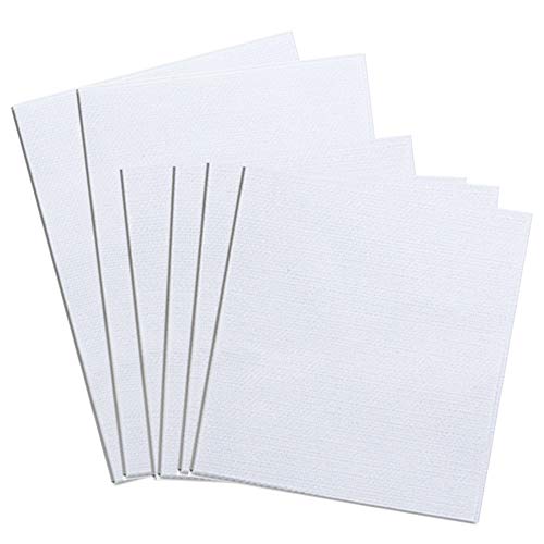 Kreuzstich-Stoff 6 Stück weißer Kreuzstichstoff Aida-Tuch Stickerei Stoff weiß Reserve-Aida-Tuch Stickerei Leinenstoff 2stück 30 5 x 45 7 cm 4stück 30 5 x 30 5 cm