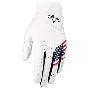 Callaway Golf Men’s Weather Spann Premium Synthetic Golf Glove