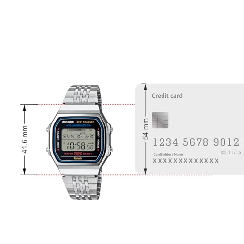 Image of Casio Vintage ABL-100WE-1ADF Bluetooth Digital Black Dial Unisex (D365)