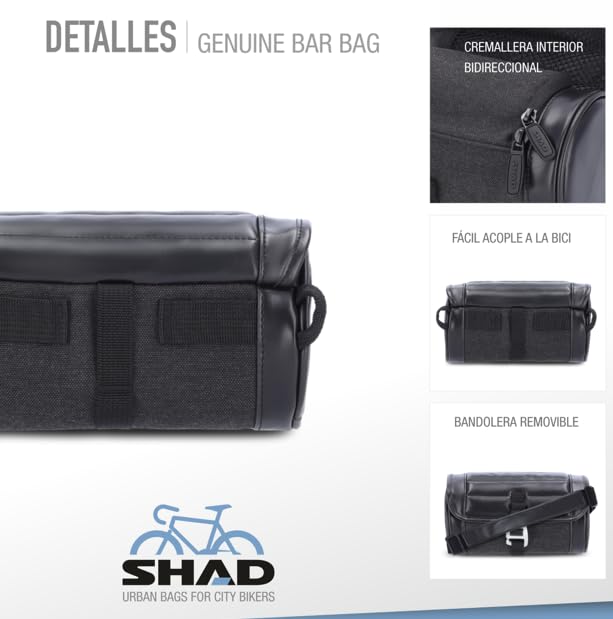 Manillar Bicicleta SHAD Bikes Cesta Bicicleta Delantera Daily