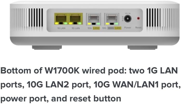 Quantum Fiber W1700K WiFi 7 Wired POD Centurylink
