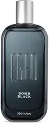 Colônia Masculina Egeo Bomb Black 90ml Fragrância Fougere Gourmand