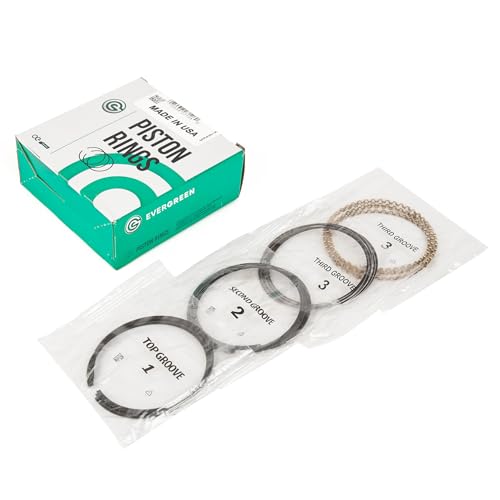 Evergreen SA-5494175565-0 Piston Rings Compatible With/For 89-94 Mitsubishi Eclipse Galant Eagle Turbo 4G63 4G63T