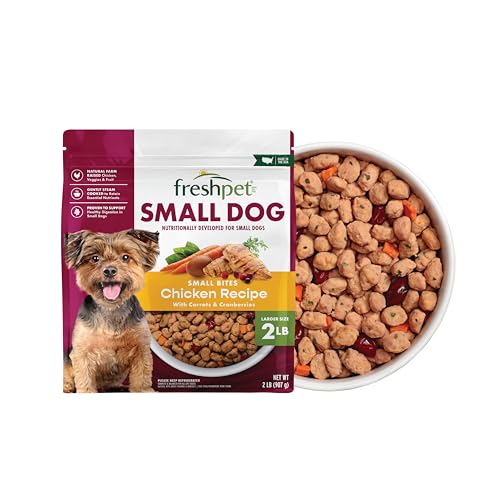 Freshpet Healthy & Natural Grain Free Small Dogs/Breeds Dog Food Fresh Chicken Recipe 2lb