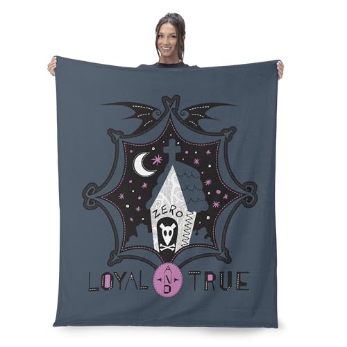 Northwest Nightmare Before Christmas Loyal Zero True Silk Touch Throw Blanket 50x60 Inches