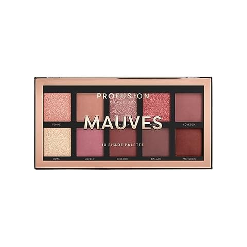 Profusion Cosmetics 10 Shade Eyeshadow Palette Cover