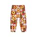 ORGYPET Girls Baggy Sweatpants Children's Loose Legged Bloomers XL Soft Skin Friendly Girls Wide Leg Pants Girls Trousers Fitting Sweatpants Teens Breathable Fabric for All Day Wear