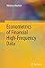 Econometrics of Financial High-Frequency Data