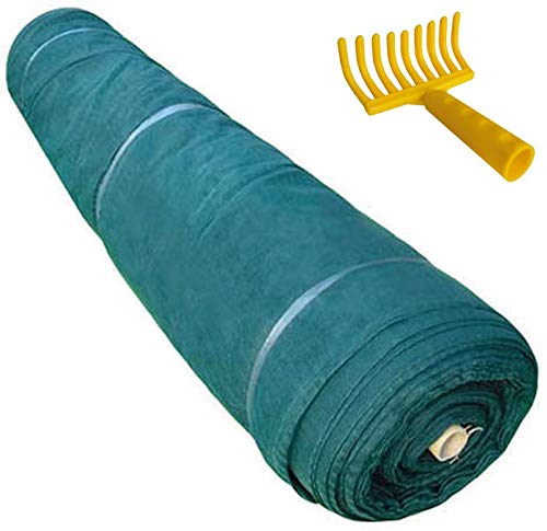 telo rete raccolta olive antispina pesante in rotolo mt 6x50 rastrello omaggio