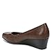 LifeStride Women's Groovy Wedge Pump, darktan, 7 M US