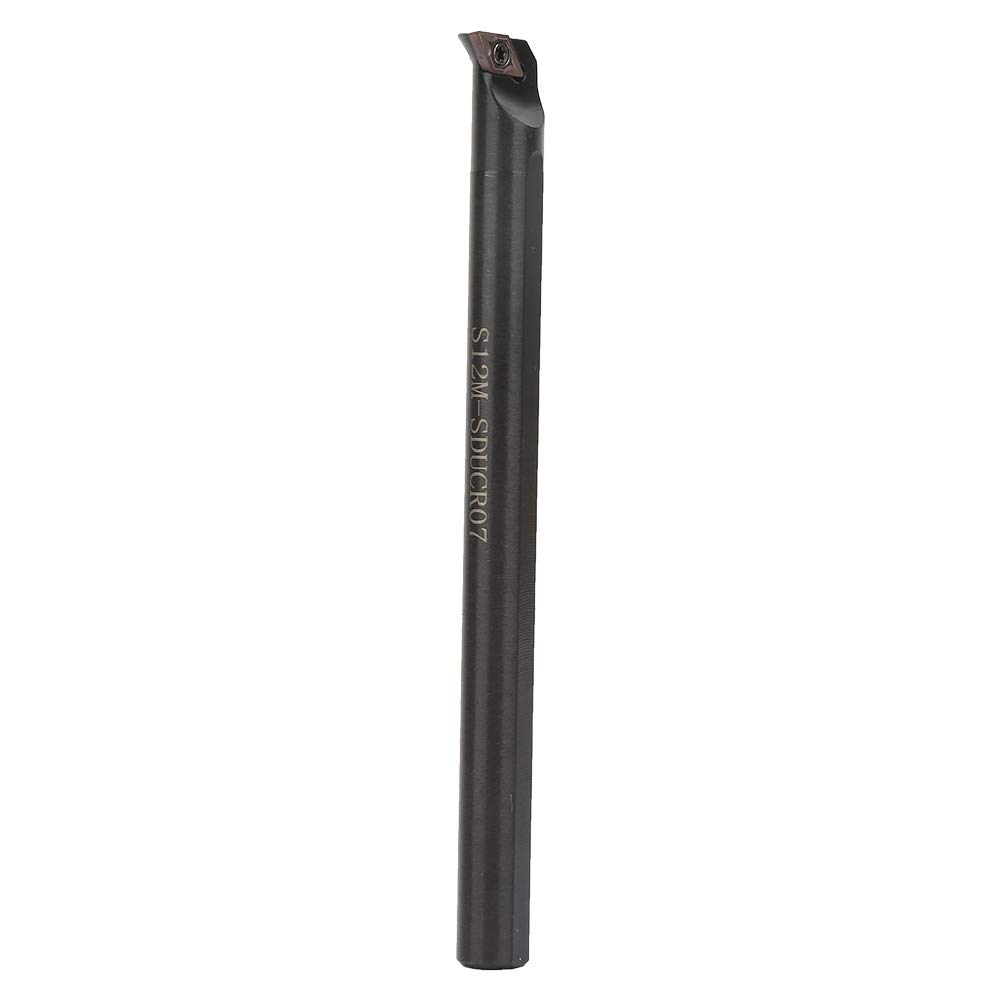 S12M-SDUCR0 - Portaherramienta de torneado de garganta de torneado de torneado de torneado de torneado + almohadillas de carburo 10 piezas DCMT0702 + llave para una variedad