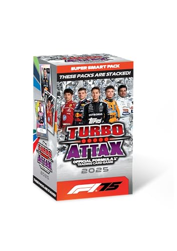Topps Turbo Attax Formula 1® 2025 Trading and Collectible Card Game (Super Smart Pack)