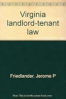 Virginia Landlord-Tenant Law 0874737788 Book Cover