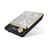 Aspirador de Uñas, Extractor de Polvo de Uñas Recargable, Collector de Polvo...