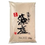 淡路島の藻塩 1kg 「 藻塩 」 もじお 塩 もしお 大容量 備蓄 保存 業務用 ver.3(t) お得