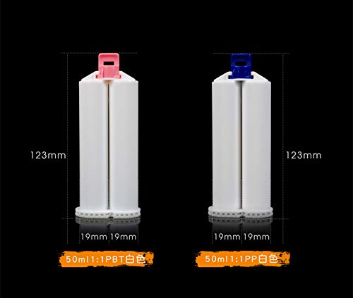 Sdent® Dental Two Components Manual Silicone Glue Gun Dental Silicon Injection Dispenser Gun Dental Silicone Impression Material Light Body Dispenser Gun For 50Ml 1:1/2:1 Type3 #TOP3