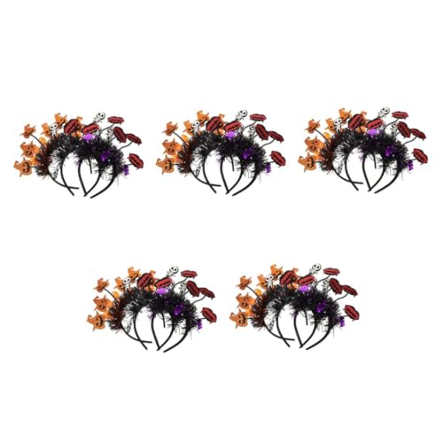 Bandeaux Halloween Healeved confortables et extensibles pour coiffure festive enfant et adulte