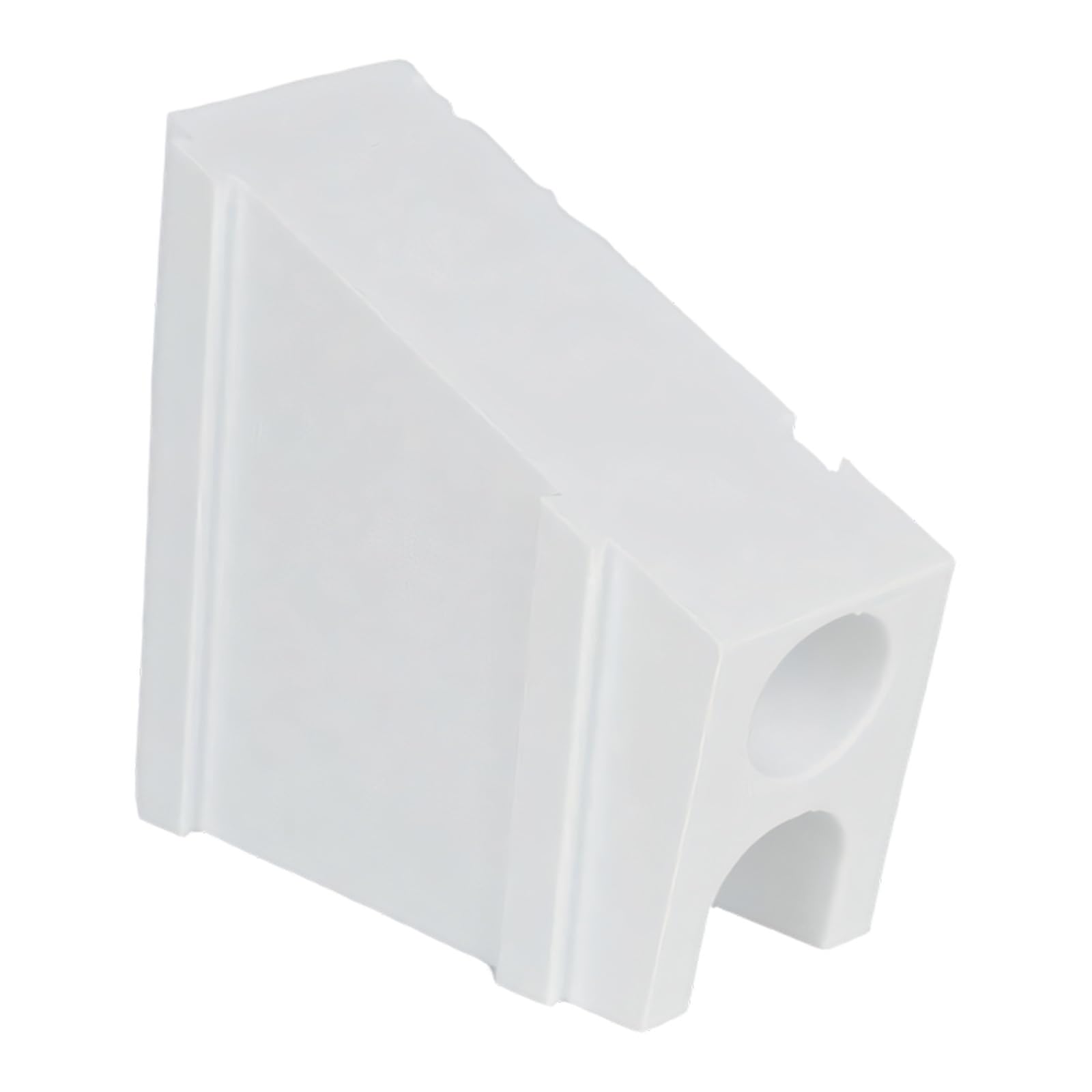 Kahdgss White Veterinary Syringes Holder Mounts With Strong Adhesion For Cattle Farm Equipment Organization Syringes Rack Holder