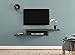 Martin Furniture Asymmetrical Floating Wall Mounted TV Console, 60inch, Skyline Walnut