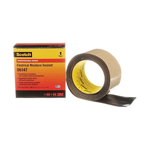3M Scotch Electrical Moisture Sealant Roll 06147, 2-1/2 in x 10 ft, 1 Roll