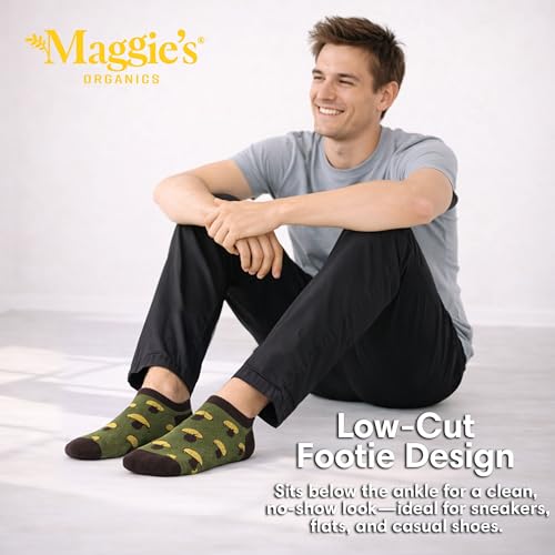 Image of Maggie's Organic Unisex Footie Socks