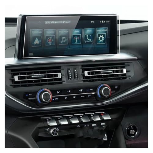 Film protection navigation 10 pouces pour autoradio Peugeot Landtrek 2021
