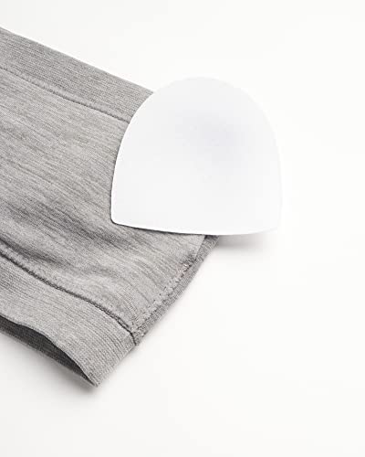 Reebok Girls' Bralette - Seamless Strapless Bandeau With Removable Pads (6 Pack), Size Large, Grey/White/Black #TOP2