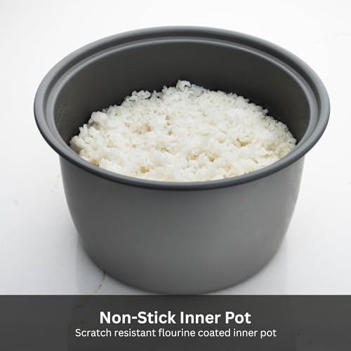 Tiger JNP-S10U-US 5.5 Cup Capacity White Rice Cooker with Non-Stick Inner Pot, Retractable Power Cord, and Keep Warm up to 12 hours (Urban Satin) by Tiger - Image 3