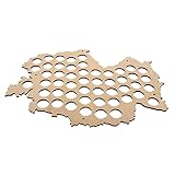 Carte des bouteilles de vin : une décoration murale idéale pour une armoire, un garage, un bar un salon, une casquette de bière américaine